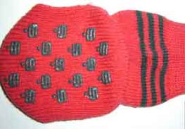 浙江省海宁市通顺点塑厂 点塑胶毛圈袜的优势与应用