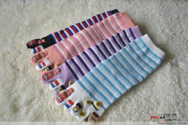 秋冬时尚必备 精品外单五指棉袜与中统分趾女袜