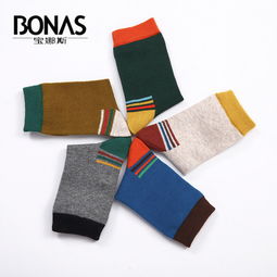 宝娜斯Bonas儿童纯棉加厚袜 秋冬保暖优选